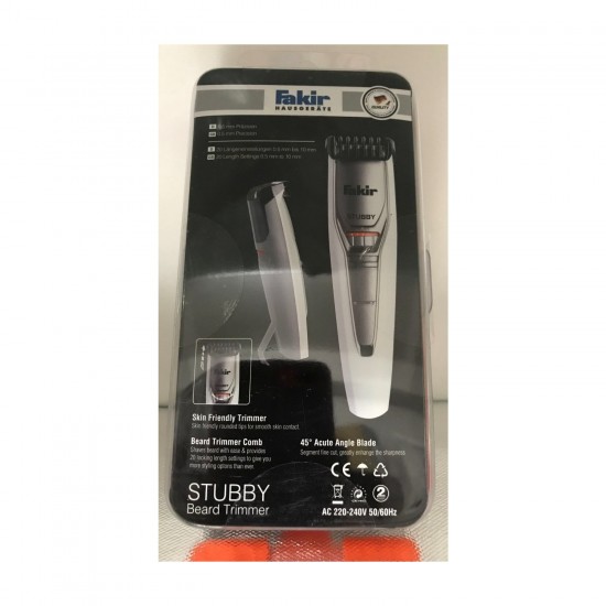 Fakir Stubby Sakal Şekillendirme Cihazı White Chrome Fakir Stubby Sakal Şekillendirme Cihazı White Chrome
