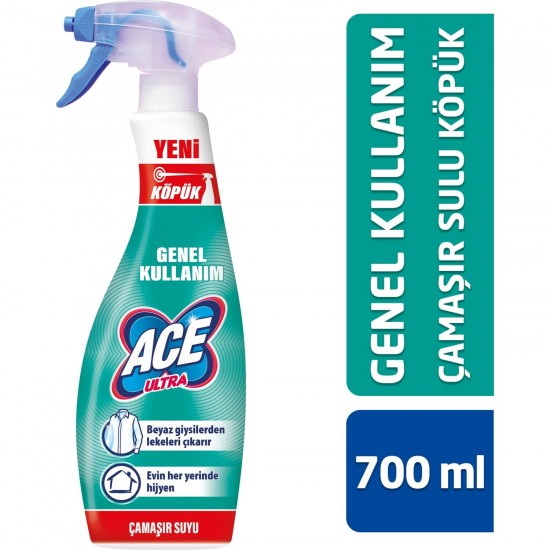 Ace Ultra Çok Amaçlı Genel Kullanım Sprey 700 ml Ace Ultra Çok Amaçlı Genel Kullanım Sprey 700 ml