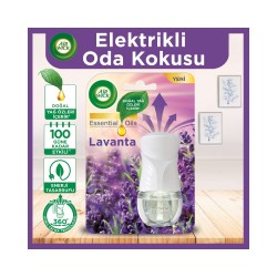 Air Wick Elektrikli Oda Kokusu Cihaz + Yedek Şişe Lavanta 19 ML Air Wick Elektrikli Oda Kokusu Cihaz + Yedek Şişe Lavanta 19 ML