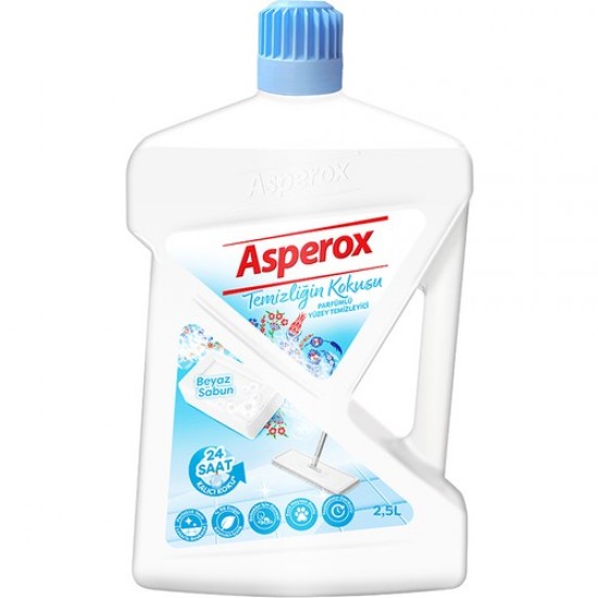 Asperox Yüzey Temizleyici Temizliğin Kokusu Beyaz Sabun 2,5 lt