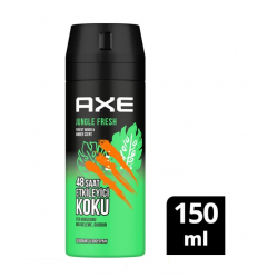 Axe Erkek Sprey Deodorant Jungle Fresh 48 Saat Etkileyici Koku 150 ml Axe Erkek Sprey Deodorant Jungle Fresh 48 Saat Etkileyici Koku 150 ml