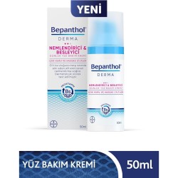 Bepanthol Derma Nemlendirici & Besleyici Günlük Yüz Bakım Kremi 50ML