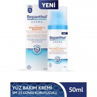 Bepanthol Derma Nemlendirici & Besleyici SPF 25 Günlük Yüz Kremi 50ML l Provitamin B5 Bakım Kompleksi Bepanthol Derma Nemlendirici & Besleyici SPF 25 Günlük Yüz Kremi 50ML l Provitamin B5 Bakım Kompleksi