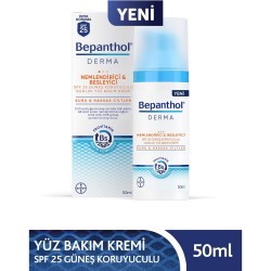 Bepanthol Derma Nemlendirici & Besleyici SPF 25 Günlük Yüz Kremi 50ML l Provitamin B5 Bakım Kompleksi Bepanthol Derma Nemlendirici & Besleyici SPF 25 Günlük Yüz Kremi 50ML l Provitamin B5 Bakım Kompleksi