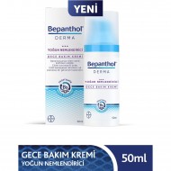 Bepanthol Derma Yoğun Nemlendirici Gece Bakım Kremi 50ML l Provitamin B5 Bakım Kompleksi Bepanthol Derma Yoğun Nemlendirici Gece Bakım Kremi 50ML l Provitamin B5 Bakım Kompleksi