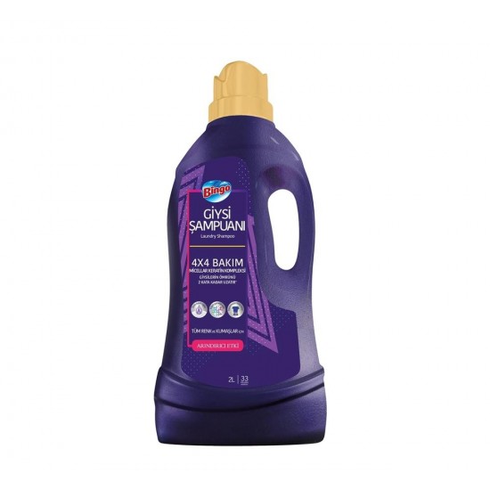Bingo Giysi Şampuanı Arındırıcı Etki 2 Lt