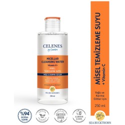 Celenes By Sweden Sea Buckthorn Misel Temızleme Suyu 250 ml Yağlı - Karma Celenes By Sweden Sea Buckthorn Misel Temızleme Suyu 250 ml Yağlı - Karma