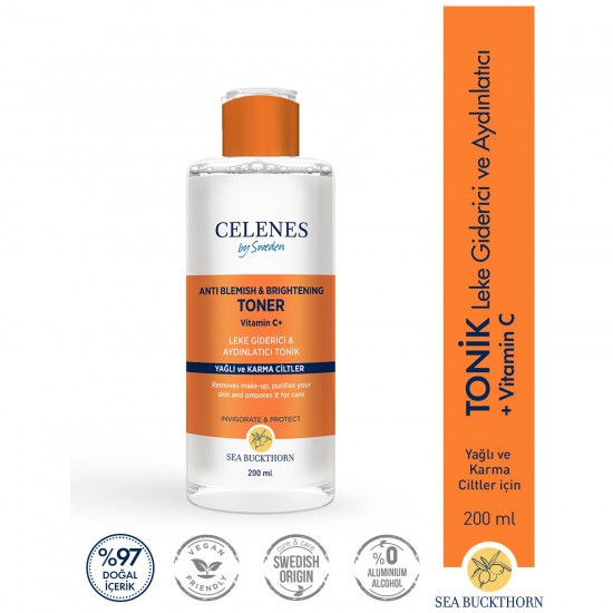 Celenes Sea Buckthorn Aydınlatıcı Tonik 200 ml