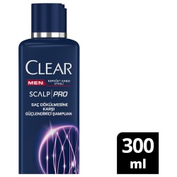 Clear Men Scalp Pro Güçlendirici Şampuan Saç Dökülmesine ve Kepeğe Karşı Etkili 300 Ml Clear Men Scalp Pro Güçlendirici Şampuan Saç Dökülmesine ve Kepeğe Karşı Etkili 300 Ml