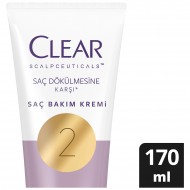 Clear Scalpceuticals Saç Bakım Kremi Saç Dökülmesine Karşı 170 Ml Clear Scalpceuticals Saç Bakım Kremi Saç Dökülmesine Karşı 170 Ml