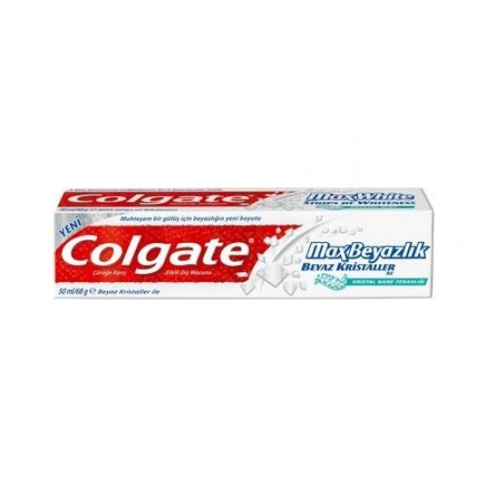 Colgate Diş Macunu Max Beyazlık 50 Ml Colgate Diş Macunu Max Beyazlık 50 Ml