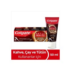 Colgate Optic White Kahve, Çay ve Tütün Kullanıcıları Için Beyazlatıcı Diş Macunu 50 ml Colgate Optic White Kahve, Çay ve Tütün Kullanıcıları Için Beyazlatıcı Diş Macunu 50 ml