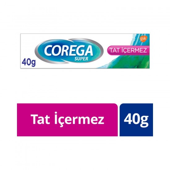 Corega Tat İçermez Diş Protez Yapıştırıcı Krem 40 Gr