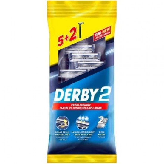 Derby 2 Tıraş Bıçağı 5+2 Poşet
