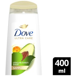 Dove Ultra Care Saç Bakım Şampuanı Dökülme Karşıtı Bakım Avokado Özü 400 ml