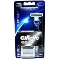 Gillette Mach 3 Start Bluestar Tıraş Makinesi + 3 Yedek Bıçak Gillette Mach 3 Start Bluestar Tıraş Makinesi + 3 Yedek Bıçak