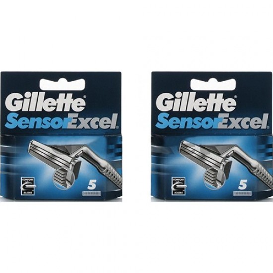 Gillette Sensor Excel 5li Yedek Tıraş Bıçağı Başlığı 2 Kutu Gillette Sensor Excel 5li Yedek Tıraş Bıçağı Başlığı 2 Kutu