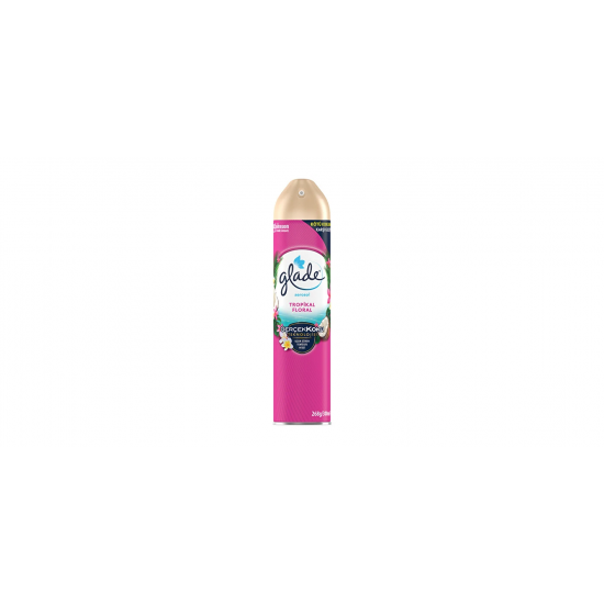 GLADE AEROSOL TROPIKAL FLORAL 300 ML GLADE AEROSOL TROPIKAL FLORAL 300 ML