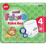 Goon Friend Külot Bez 4 Beden Jumbo 30'lu Goon Friend Külot Bez 4 Beden Jumbo 30'lu