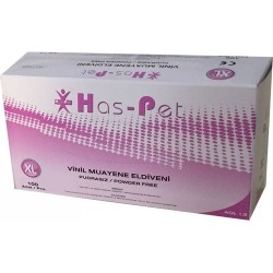 Has-Pet Eldiven Vinly Küçük Boy 100 Lü Has-Pet Eldiven Vinly Küçük Boy 100 Lü