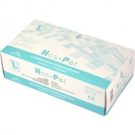 Has-Pet Latex Pudralı Eldiven 100'lü - L Has-Pet Latex Pudralı Eldiven 100'lü - L