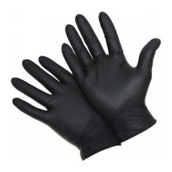 Has-Pet Pudrasız Siyah Nitril Eldiven (M) - 100 Adet Has-Pet Pudrasız Siyah Nitril Eldiven (M) - 100 Adet