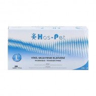 Haspet Mavi Nitril Eldiven Pudrasız L 100 Lü Haspet Mavi Nitril Eldiven Pudrasız L 100 Lü