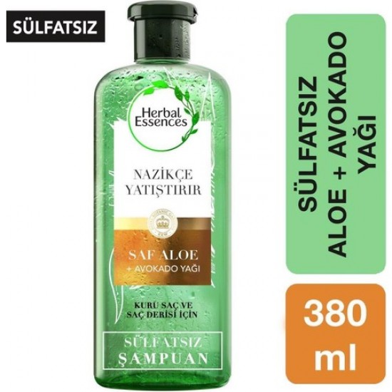 Herbal Essences Aloe Gücü+Avocado Şampuan 380 ml