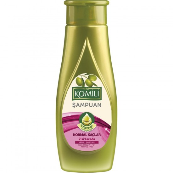 Komili Normal Saçlar Için 2si 1 Arada Kremli Şampuan 500 ml