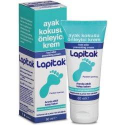 Lapitak Ayak Kokusu Önleyici Krem 60 ml Lapitak Ayak Kokusu Önleyici Krem 60 ml