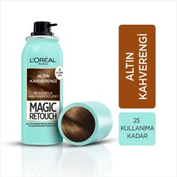 Loreal Paris Magic Retouch Beyaz Dipleri Kapatıcı Sprey - Altın Kahverengi Loreal Paris Magic Retouch Beyaz Dipleri Kapatıcı Sprey - Altın Kahverengi