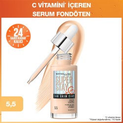 Maybelline New York Super Stay Skin Tint Fondöten - 05.5 Maybelline New York Super Stay Skin Tint Fondöten - 05.5