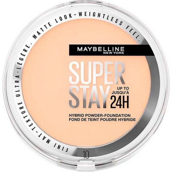 Maybelline New York Superstay Hibrit Pudra-Fondöten - 10 Maybelline New York Superstay Hibrit Pudra-Fondöten - 10