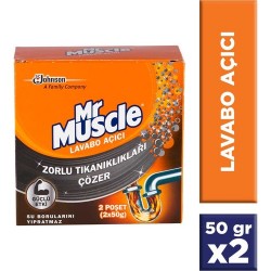 Mr Muscle Granül Lavabo Açıcı 50 gr - 2 Adet Mr Muscle Granül Lavabo Açıcı 50 gr - 2 Adet