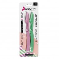 Nascita Açılır/Kapanır Yüz Ustura Seti 2'li Nascita Açılır/Kapanır Yüz Ustura Seti 2'li