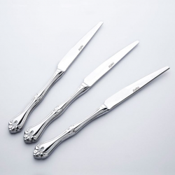 Nehir Lalezar Sade Yemek Bıçağı Takımı 12'li Nehir Lalezar Sade Yemek Bıçağı Takımı 12'li