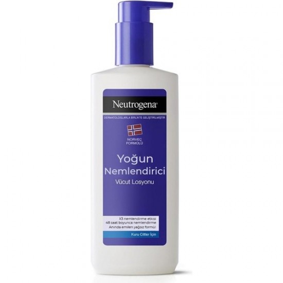 Neutrogena Yoğun Nemlendirici Kuru Ciltler İçin Parfümlü Vücut Losyonu 250 ml Neutrogena Yoğun Nemlendirici Kuru Ciltler İçin Parfümlü Vücut Losyonu 250 ml