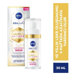 NIVEA Luminous630 Leke Karşıtı Serum 30ml,Güneş, Hamilelik ve Ergenlik Lekeleri için Cilt Serumu, Eşit Cilt Tonu, Tüm Cilt Tipleri NIVEA Luminous630 Leke Karşıtı Serum 30ml,Güneş, Hamilelik ve Ergenlik Lekeleri için Cilt Serumu, Eşit Cilt Tonu, Tüm Cilt Tipleri