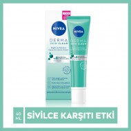 Nivea Derma Skin Clear Night Exfoliator Gece Arındırıcı Krem 40 Ml - %8 Glikolik Asit (AHA) ve Salisilik Asit (BHA) ile Sivilce Karşıtı Etki - Eşit Cilt Tonu Nivea Derma Skin Clear Night Exfoliator Gece Arındırıcı Krem 40 Ml - %8 Glikolik Asit (AHA) ve Salisilik Asit (BHA) ile Sivilce Karşıtı Etki - Eşit Cilt Tonu
