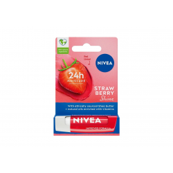 Nivea Dudak Bakım Kremi ve Dudak Parlatıcı Çilek 4,8 g 24 Saat Nem Nivea Dudak Bakım Kremi ve Dudak Parlatıcı Çilek 4,8 g 24 Saat Nem