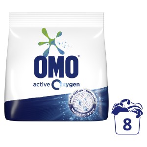 Omo Active Oxygen Toz Çamaşır Deterjanı Beyazlar İçin En Zorlu Lekeleri ...