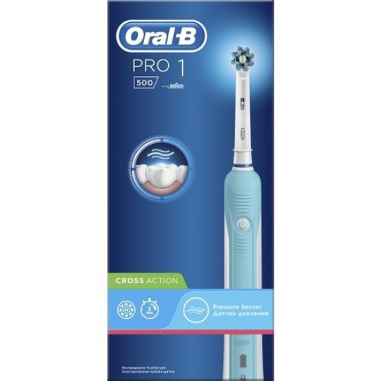 Oral-B Pro 500 CrossAction Şarj Edilebilir Diş Fırçası