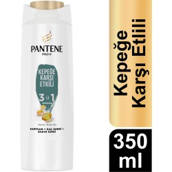 Pantene Kepeğe Karşı Etkili 3'ü1 Arada Şampuan 350 ml Pantene Kepeğe Karşı Etkili 3'ü1 Arada Şampuan 350 ml