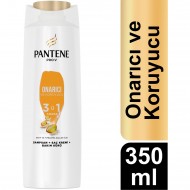 Pantene Onarıcı Ve Koruyucu 3'Ü1 Arada Şampuan 350 Ml Pantene Onarıcı Ve Koruyucu 3'Ü1 Arada Şampuan 350 Ml