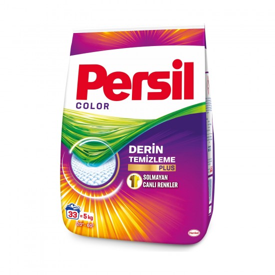Persil Toz Çamaşır Deterjanı Renkliler Için 5kg (33 Yıkama)