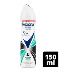 Rexona Kadın Sprey Deodorant Invisible Fresh Deep 72 Saat Kesintisiz Üstün Koruma 150 ml Rexona Kadın Sprey Deodorant Invisible Fresh Deep 72 Saat Kesintisiz Üstün Koruma 150 ml