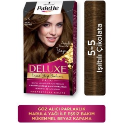 Schwarzkopf Palette Deluxe 5-5 Işıltılı Çikolata Saç Boyası Schwarzkopf Palette Deluxe 5-5 Işıltılı Çikolata Saç Boyası