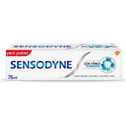 Sensodyne 75 ml Çok Yönlü Koruma Gelişmiş Beyazlık