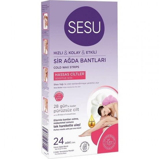 Sesu Sir Ağda Bantları 42 Li Set Hassas Ciltler