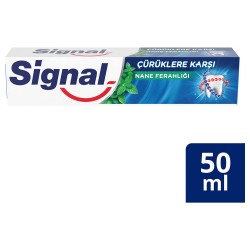 Signal Çürüklere Karşı Koruyucu Diş Macunu Nane Ferahlığı 50 ml Signal Çürüklere Karşı Koruyucu Diş Macunu Nane Ferahlığı 50 ml